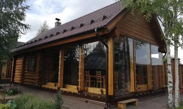 Мягкие окна для кафе 700 мкр