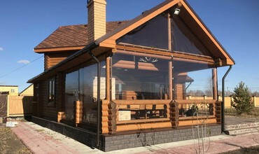 Гибкие окна для веранды 500 мкр